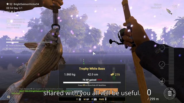 How to catch Trophy White Bass at St.Croix Lake | Fishing Planet