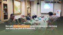 Pengamat: Berkat Konten, Gen Z Bisa Mengetahui Konflik Palestina