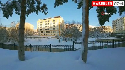 Bayburt'ta Kar Keyfi: İkiz Kardeşler ve Kuzenleri Eğlencenin Tadını Çıkarıyor