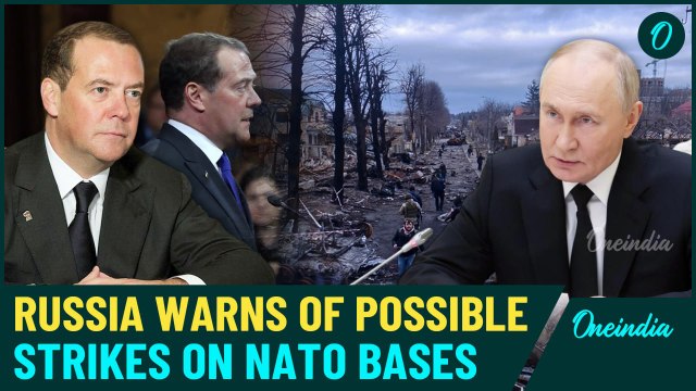 Medvedev warns of NATO Strikes; Escalation looms with NATO's Ukraine Support, Global Fear Rise|WATCH