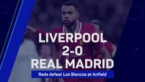 Liverpool triumph over Real Madrid at Anfield - Data Review