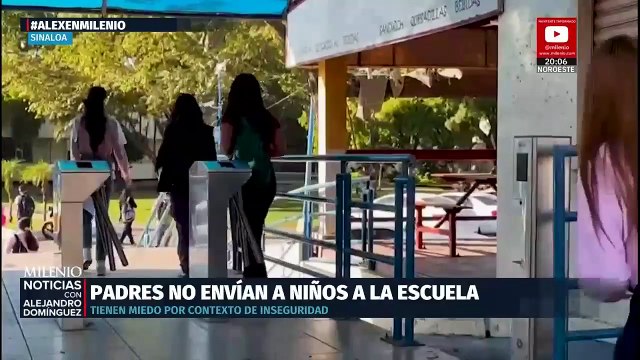 Más alumnos regresan a clases en Culiacán pero el ausentismo supera el 50%