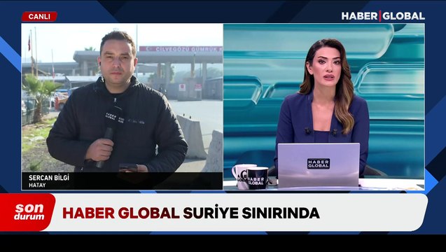 Esad rejimi ile HTŞ arasında çatışma! Haber Global, Suriye sınırında...
