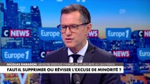 Nicolas Daragon : «Il faut réviser l’excuse de minorité et la baisser»