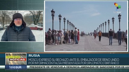 Rusia rechazó información falsa presentada por diplomático británico