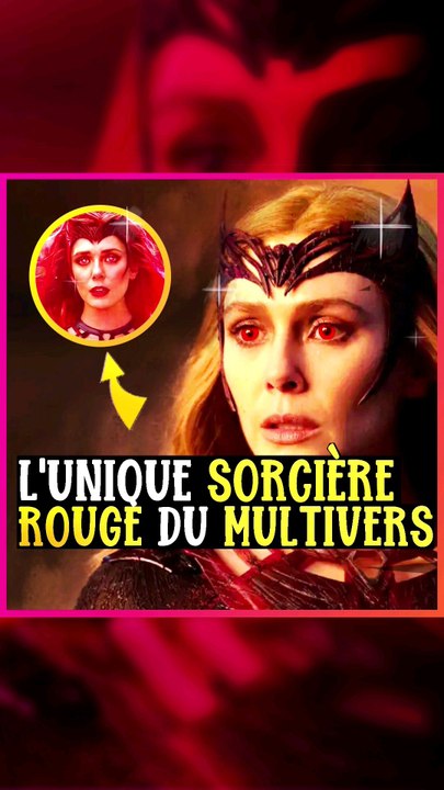 L'Unique Sorcière Rouge du Multivers #marvel #mcu #marvelstudios