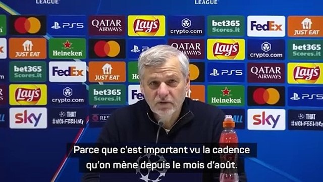Génésio : “Très content de voir que des jeunes joueurs s’épanouissent”