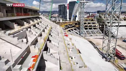 Ankara'nın yeni stadyumu hızla tamamlanıyor