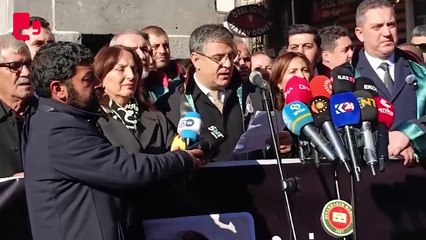 Diyarbakarı Barosu Başkanı Abdulkadir Güleç'in Tahir Elçi anmasında konuştu