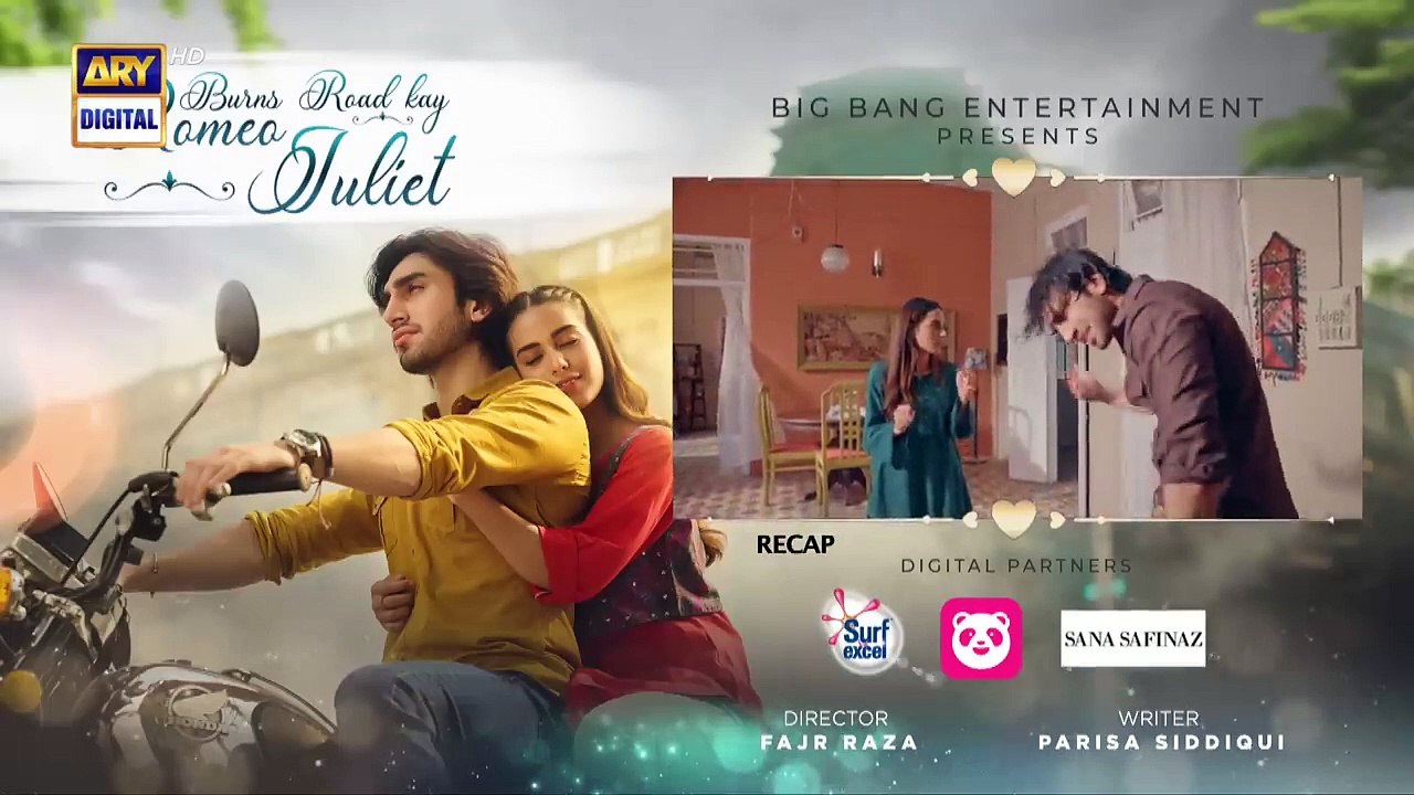 Burns Road Kay Romeo Juliet _ EP 28 (Eng Sub) _ Iqra Aziz _ Hamza Sohail _ 28 May 2024 _ ARY Digital(720P_HD)