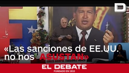El ministro de Interior venezolano dice que las sanciones de EE.UU. «no asustan» a su gobierno