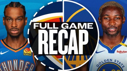 Thunder Stun Warriors 105-101 in Thriller Featuring Shai's 50th 35+ Point Game 🏀