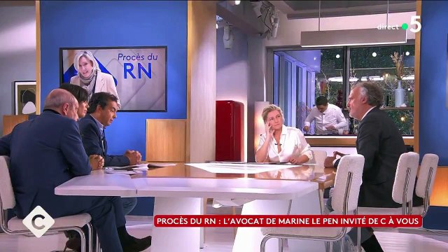 Procès des assistants parlementaires du RN - Passe d’armes hier dans « C à vous » sur France 5 entre Patrick Cohen et l’avocat de Marine Le Pen : «Vous êtes un super procureur» - Regardez