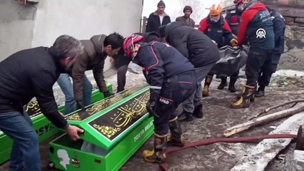 Kastamonu'da ev yangını