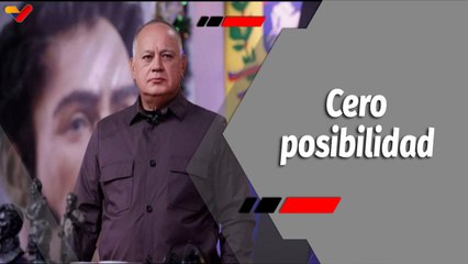 Con El Mazo Dando | Cabello: No existe ninguna posibilidad de que Edmundo González venga a Venezuela