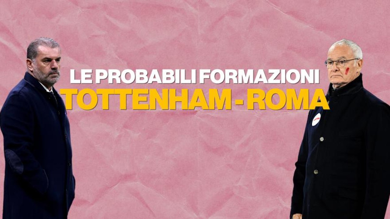 Difesa a cinque per Ranieri, Spurs con il tridente: le probabili formazioni di Tottenham-Roma