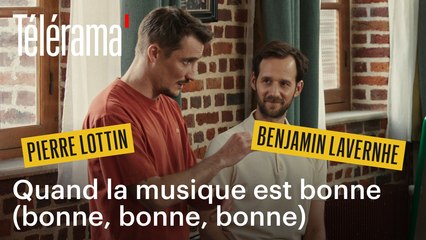Pierre Lottin et Benjamin Lavernhe au diapason dans "En Fanfare"