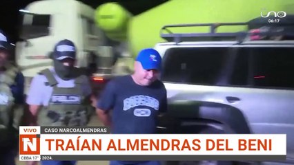 SSC trasladan desde Beni al dueño de la empresa,  aprehendido por el caso narcoalmendras