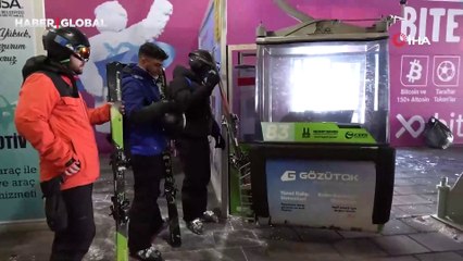 Palandöken sezonu erken açtı