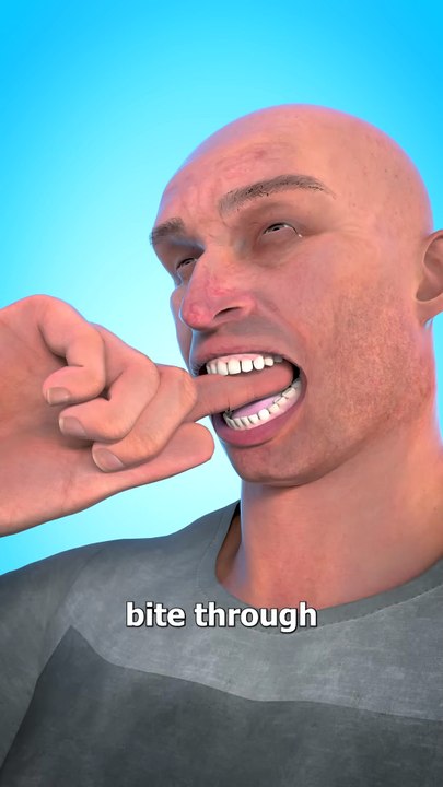 Can You Bite Through A Finger_ 🤔