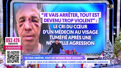 Le cri du cœur d'un médecin au visage tuméfié après une nouvelle agression
