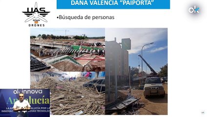 Miguel Liébana: "Encontramos personas desaparecidas con los drones en Paiporta"
