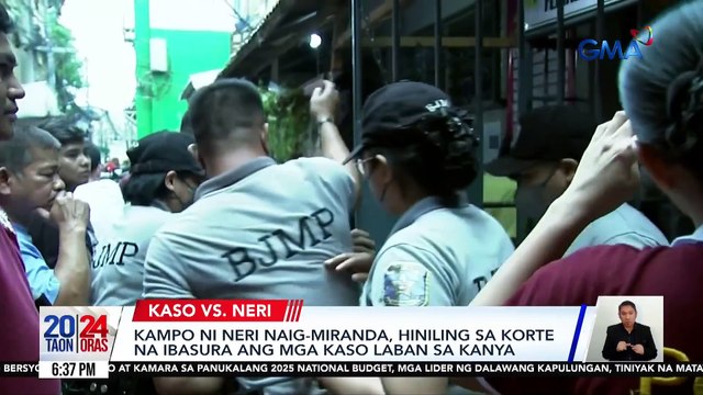 Kampo ni Neri Naig-Miranda, hiniling sa korte na ibasura ang mga kaso laban sa kanya | 24 Oras