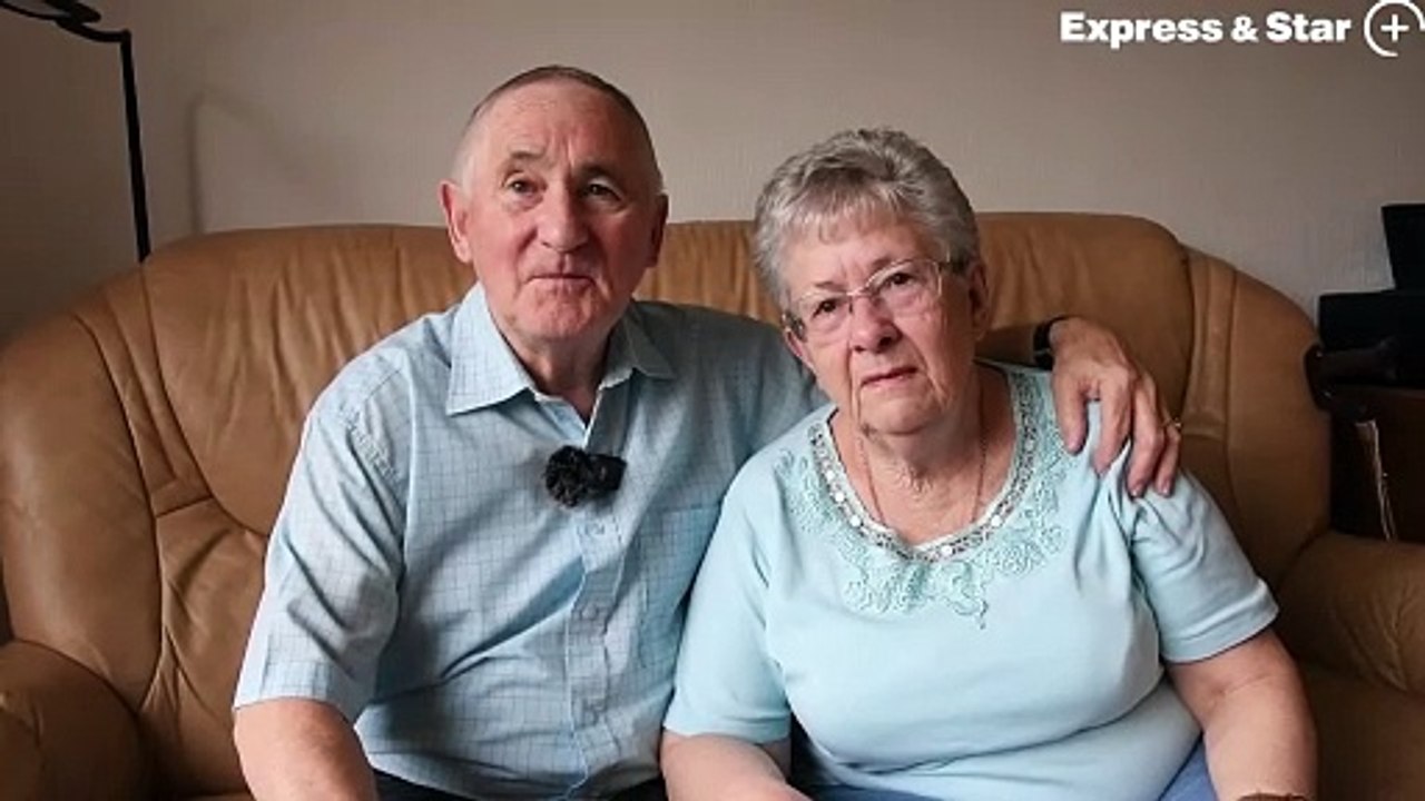 John and Jean Train from Wombourne are celebrating their diamond wedding anniversary.