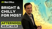 Met Office Thursday afternoon weather forecast - Milder and wetter in the west