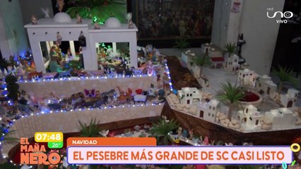 SCZ EL PESEBRE MÁS GRANDE DE SANTA CRUZ YA ESTÁ LISTO