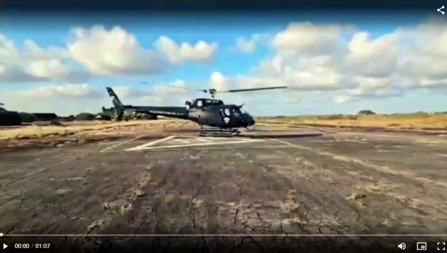 Trabalhadores são resgatados após incêndio em torre eólica