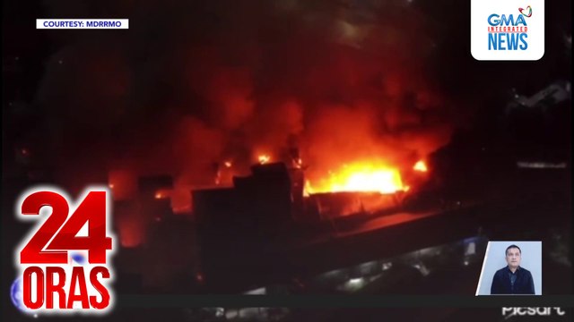 2 sugatan, 500 pamilya naapektuhan sa sunog sa Sta. Cruz, Maynila | 24 Oras