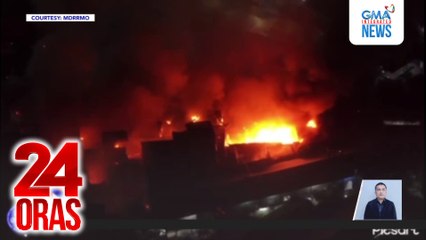 2 sugatan, 500 pamilya naapektuhan sa sunog sa Sta. Cruz, Maynila | 24 Oras