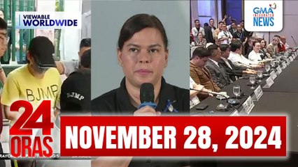 24 Oras Express: November 28, 2024 [HD]