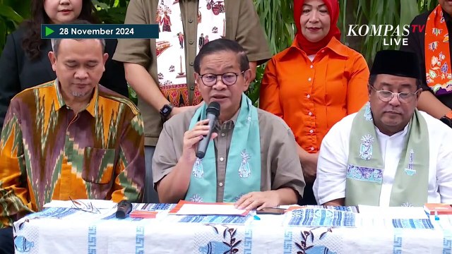 [FULL] Deklarasi Pramono-Rano Klaim Menang Pilkada Jakarta Satu Putaran | SERIAL PILKADA
