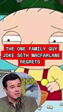 The ONE Family Guy Joke Seth Macfarlane Regrets