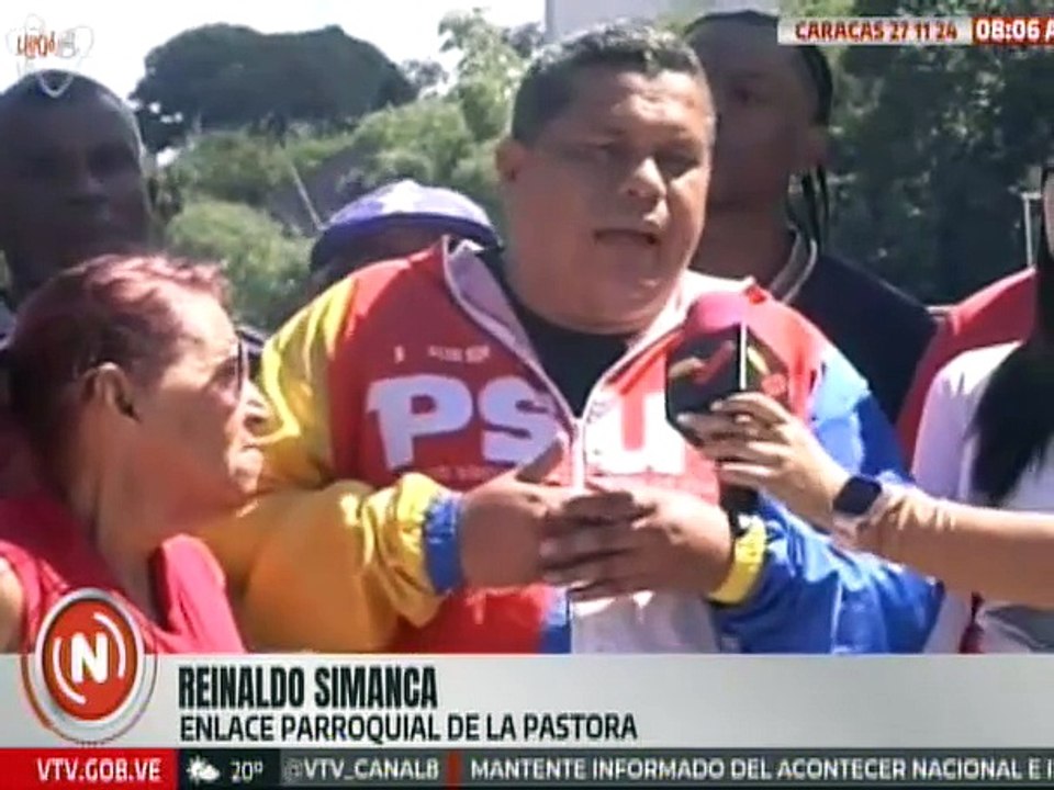 Venezolanos celebraron el aniversario 32 de la Rebelión Cívico-Militar del 27 de noviembre de 1992