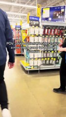 Guy buys a video game for a boy in Walmart!