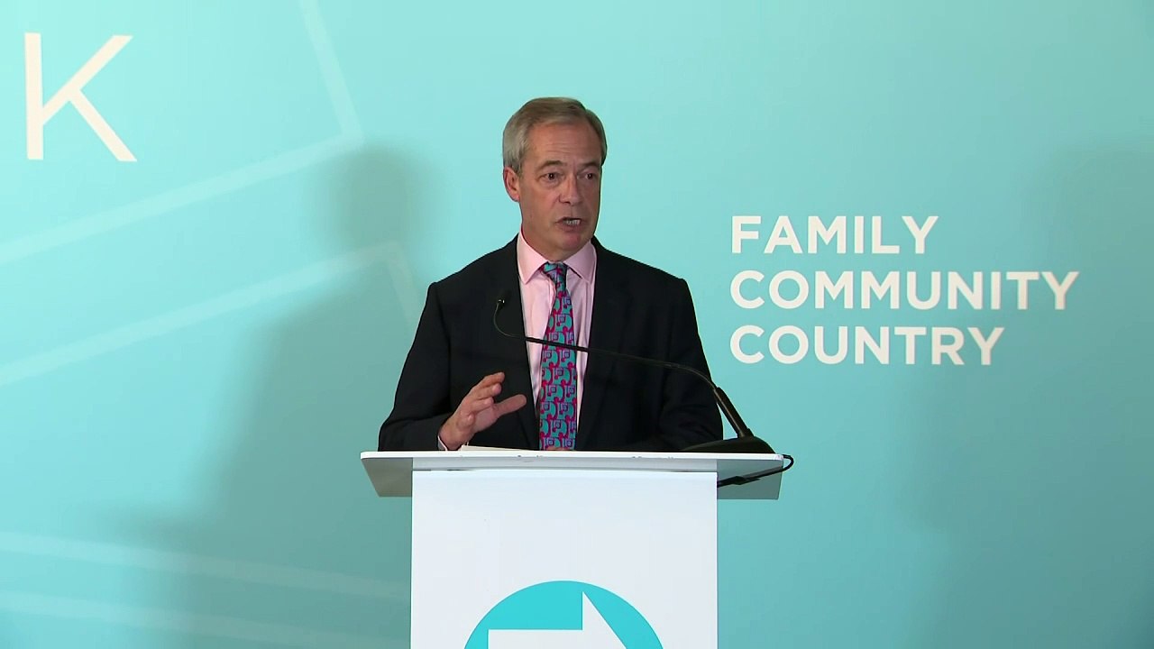 Farage: Net migration figures 'horrendous'
