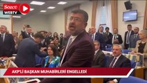 AKP’li başkan, muhabirleri engelledi