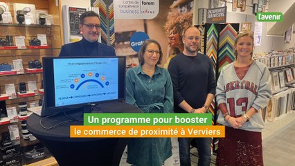 Un programme pour booster le commerce de proximité à Verviers
