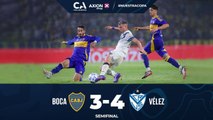 Boca 3 - 4 Vélez | Copa Argentina 2024 | Semifinales