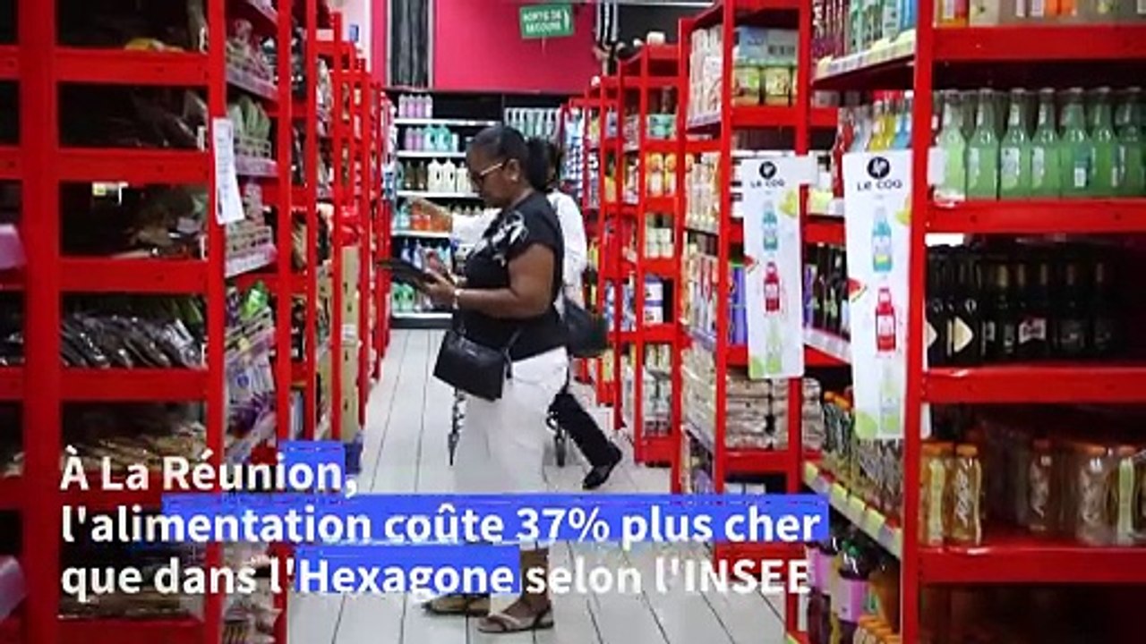 A La Réunion, face à la vie chère, des habitants contraints de se "priver"