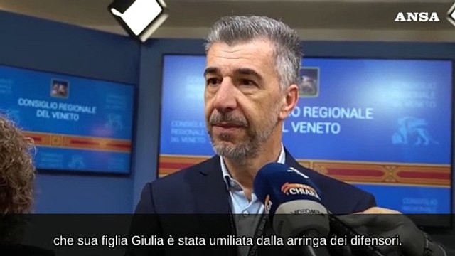 Gino Cecchettin: Sui social ho espresso il dolore di chi si e' visto togliere tanto