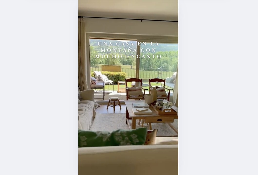 Una casa en la montaña con mucho encanto
