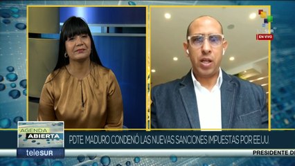 Venezuela denuncia nuevas sanciones impuestas por EE.UU.