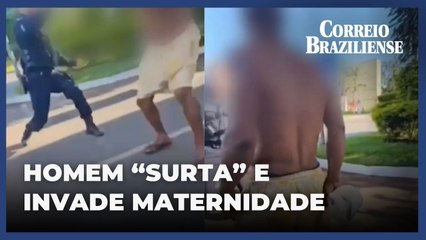 Homem invade maternidade, quebra móveis e insulta visitantes