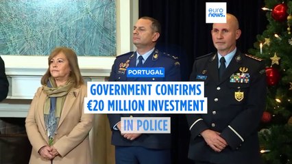 Portuguese government announces €20 million investment in security forces
