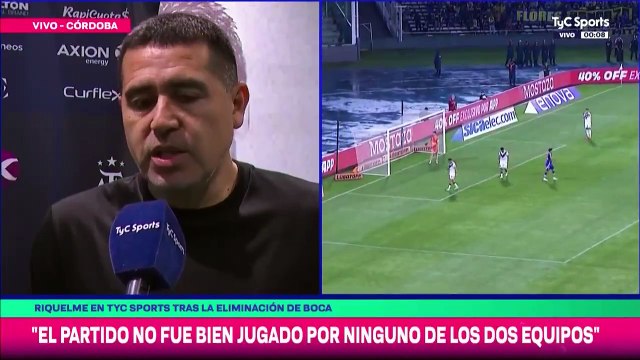 Riquelme declaro que Boca no tiene la obligación de clasificar a la libertadores