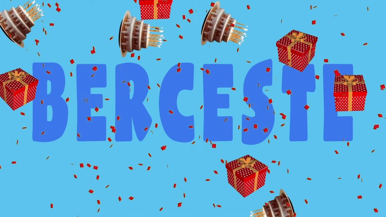 İyi ki doğdun BERCESTE - İsme Özel Ankara Havası Doğum Günü Şarkısı (FULL VERSİYON) (REKLAMSIZ)